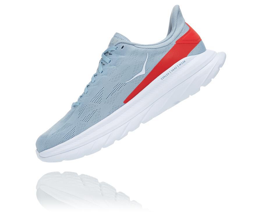 Tenis Hoka One One Masculino Azuis/Branco - Mach 4 - 306-IHJCAL